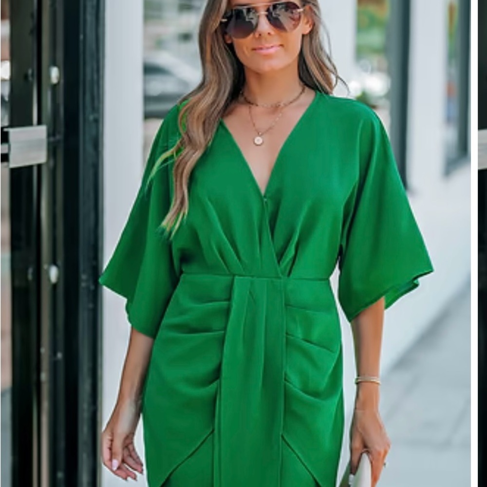 Cupshe green dress.  Never worn.